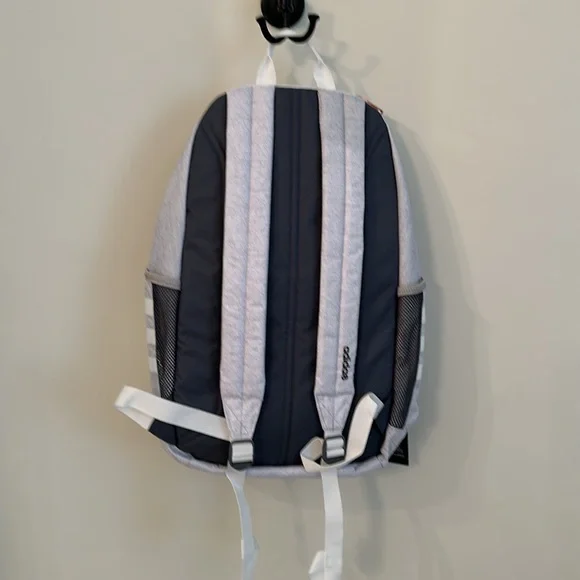 Adidas Classic 3S 4 Backpack. Jersey White/White Rainbow. - Picture 2 of 8